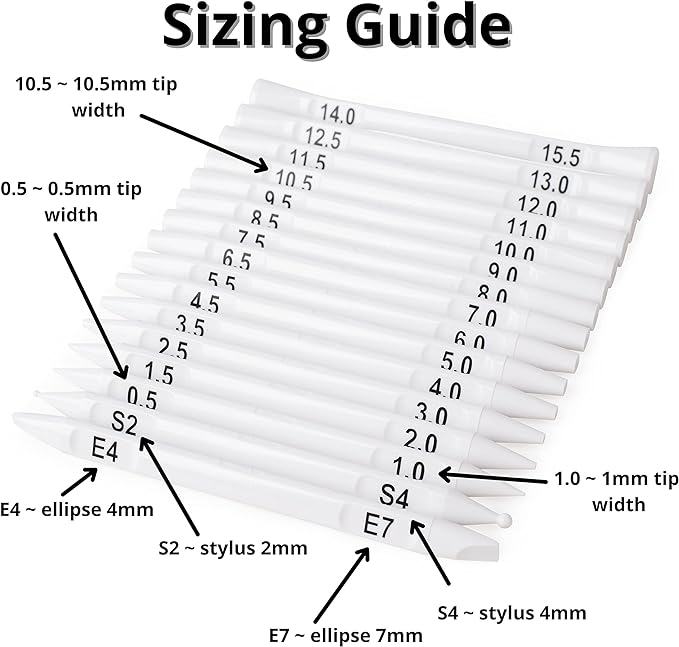 Dotting Tools for Painting Mandalas - Dot art tools - 16pc Superset