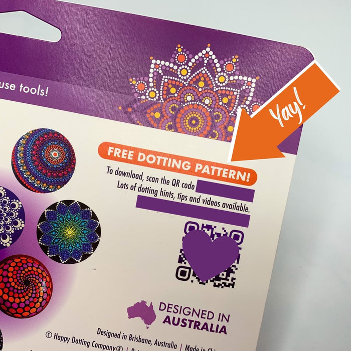 Dotting Tools for Painting Mandalas - Dot art tools - 16pc Superset