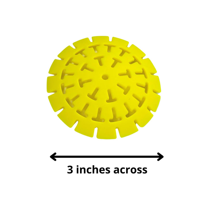 Dome Template design #3 - (designed for art stone mold #3) flexible silicone stencil