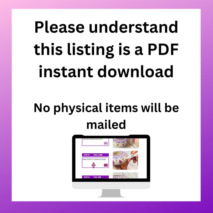 Tea light pattern #006 - PDF Instant download