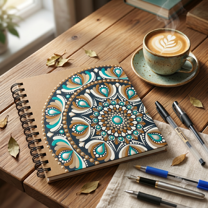 Mandala pattern journal  #008 - PDF