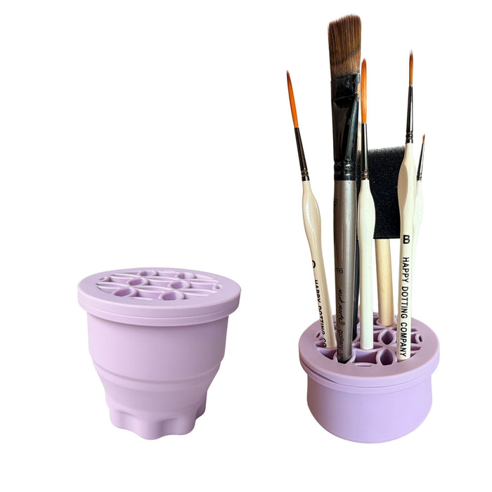 Brush Holder & Wash Cup - silicone